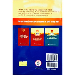 Sách - Luật Phòng, Chống Khủng Bố (Hiện Hành) (Sửa Đổi, Bổ Sung Năm 2022)