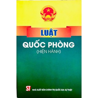 Sách - luật quốc phòng việt nam