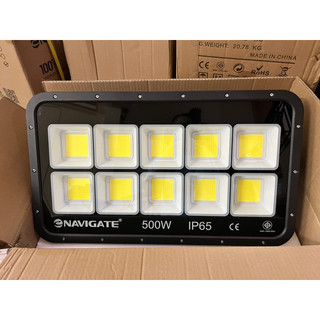 Đèn pha led 400W chuyên công trình, sân bóng đá, tàu biển vỏ nhôm đúc dày cao cấp hiệu Navigate Thái Lan chống nước IP67