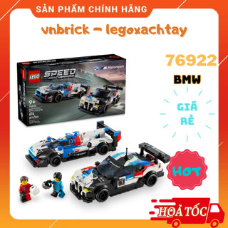 Lego speed champions 76922 siêu xe bmw m4 gt3 & bmw m hybrid v8