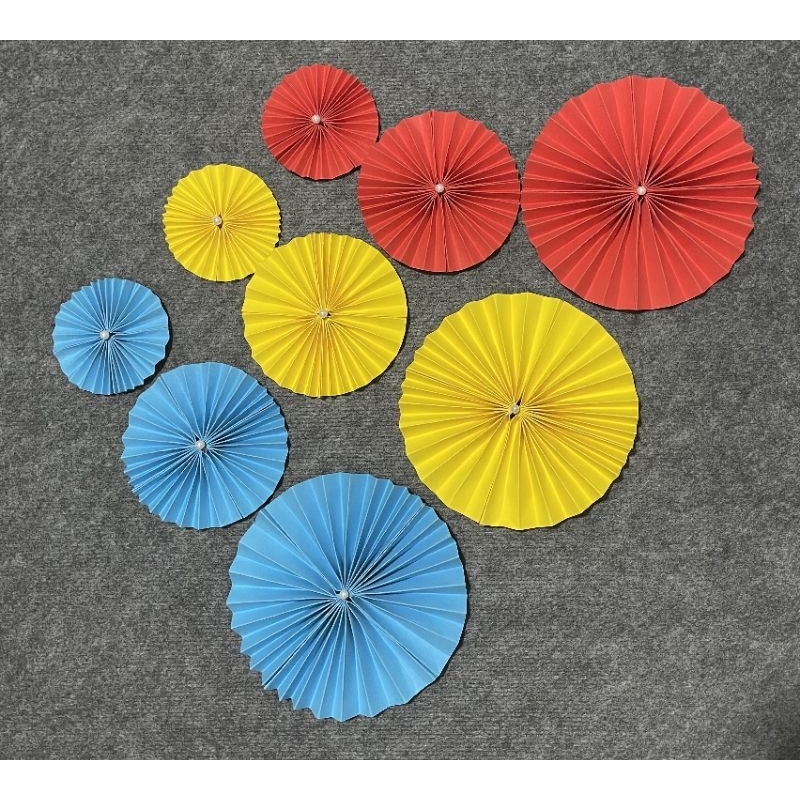 QUẠT GIẤY THỦ CÔNG TRANG TRÍ