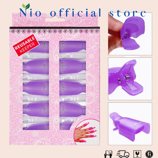 Kẹp ủ phá gel tay.