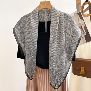 [Tặng Khóa Cài Khăn] Khăn lụa satin choàng cổ, mềm mịn size 90x90cm KH03