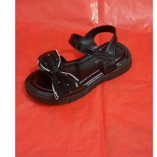 SANDAL QUAI NƠ ĐẾ CAO SU DẺO DỄ THƯƠNG CHO BÉ GÁI