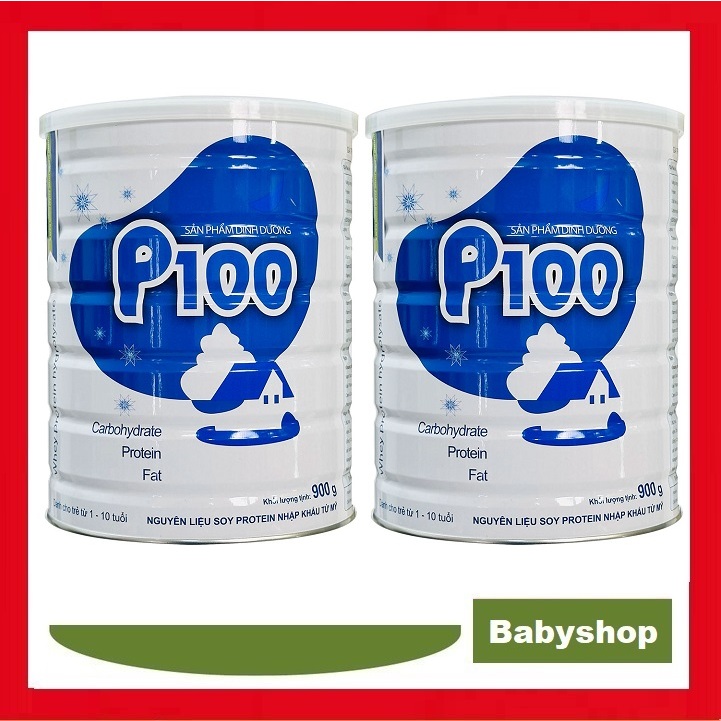 Combo 2 lon Sữa P100 900g [HSD 2027]