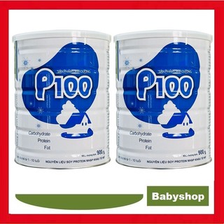 Combo 2 lon sữa p100 900g