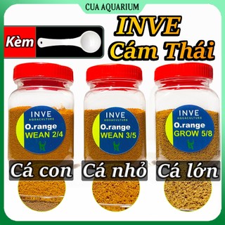 Cám thái inve 3/5 5/8 2/4 thức ăn cho cá 7 màu , cá betta , cá thủy sinh