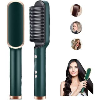Lược Điện Chải Tóc Tạo Kiểu Chuyên Nghiệp - Kiêm Máy Uốn - Duỗi - Ép Tóc - Tạo Kiểu Nhanh Chóng