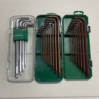 Bộ lục giác bi và hoa thị TUOSEN 9 chi tiết chính hãng thép 45 tôi luyện chất lượng tốt