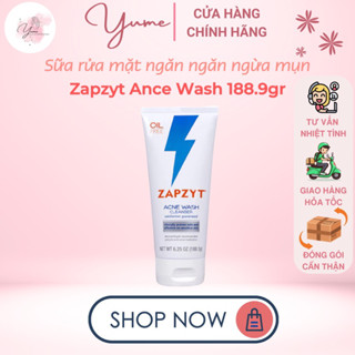 [Bill Mỹ]Sữa rửa mặt ngăn ngăn ngừa mụn Zapzyt Ance Wash 188.9gr