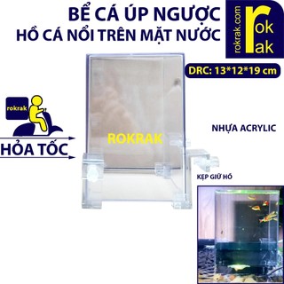  Bể cá úp ngược | Hồ cá úp ngược MIU acrylic mica tăng trải nghiệm mở rộng hồ cá 