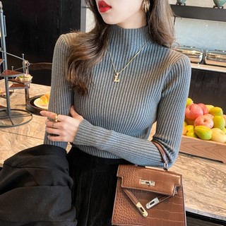 SH20 {Có Sẵn}Áo len lông cừu cổ 3 phân