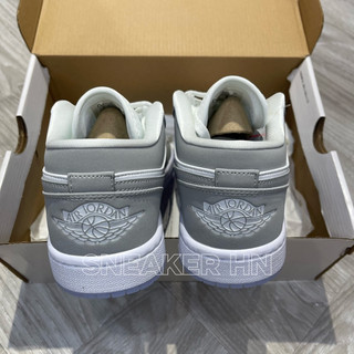 giày Air Jordan 1 low Grey Wolf | Cao cấp