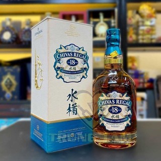 Vỏ chai rượu ngoại chivass 18 nhật full box,