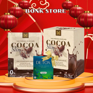Giảm cân cocoa slim chính hãng hộp 30 viên giảm cân cấp tốc