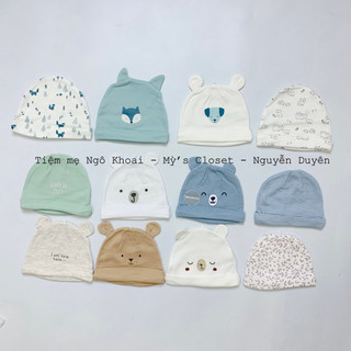 ❤️C&A❤️Mũ sơ sinh hoạ tiết cho em bé đáng yêu