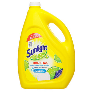Nước rửa chén Sunlight can 3,6kg