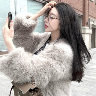 𝐂𝐎́ 𝐒𝐀̆̃𝐍. Áo lông dáng ngắn sang chảnh (ẢNH THẬT Ở CUỐI)