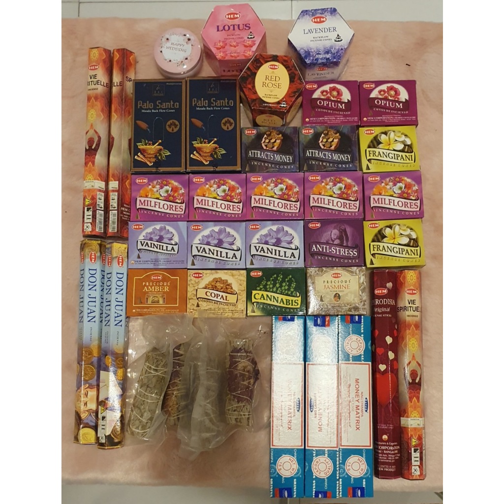 Nụ trầm ấn độ, hương trầm ấn độ -Hem (hộp 10)