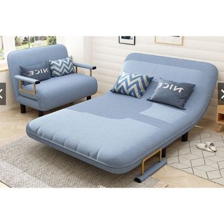 Sofa giường thông minh gấp gọn, giường gấp văn phòng đa năng hàng nhập khẩu cao cấp
