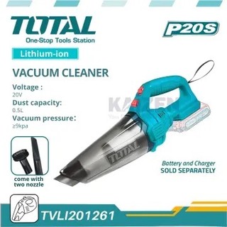 Máy hút bụi cầm tay dùng pin 20v total tvli201261 chính hãng