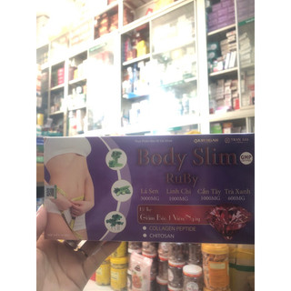 giảm cân body slim ruby - thực phẩm bảo vệ sức khỏe  shop vốn hocmon