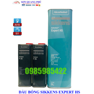 Dầu bóng 2K chống xước Sikkens HS, Dầu bóng cao cấp, keo bóng cho dát vàng, Sơn bóng cao cấp SONQUANGPHU422