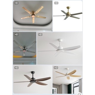 Quạt trần 5 cánh có điều khiển từ xa,tiết kiệm điện độ bền cao với lõi đồng của động cơ