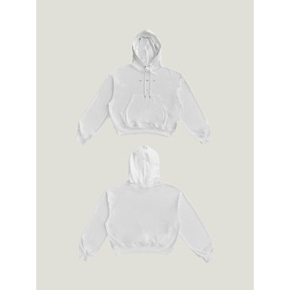 Áo Hoodie HBS LIGHTWEIGHT PRINTED BOXY HOODIE - WHITE