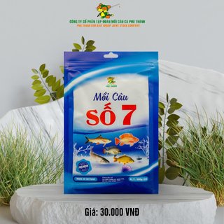 Mồi câu cá số 7 chính hãng Phú Thành 300g
