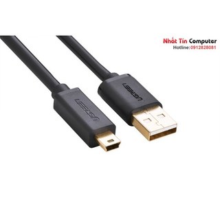 Cáp USB 2.0 to USB Mini 2m Ugreen 30472 cao cấp