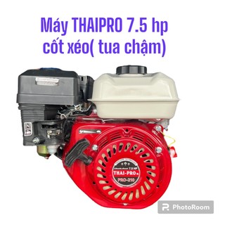 Máy nổ - động cơ xăng thaipro pro210 7.5 hp cốt xéo dùng cho các loại máy bơm nước, máy phát điện, máy xới,