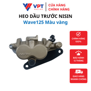 Heo dầu trước wave125 nisin màu vàng cali-nisin-w125-gold-ns