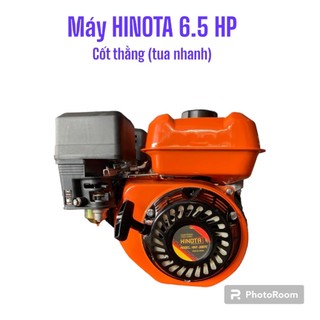 Máy nổ - động cơ xăng hinota 6.5 hp hnt200 cốt thẳng dùng làm máy bơm nước, máy phát điện, máy xới