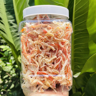 Mực sợi hấp nước dừa - Hũ 500g