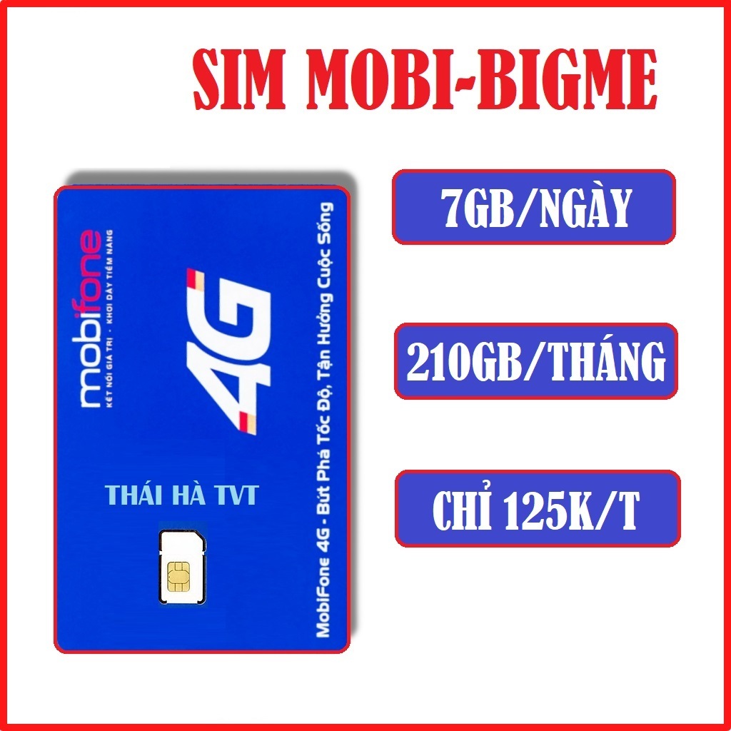 Sim Mạng Saymee Sim Mobifone 4g Bigmee, Me70, Me90, Me120 Trải Nghiệm Siêu Tốc, Siêu Data, Siêu Chất