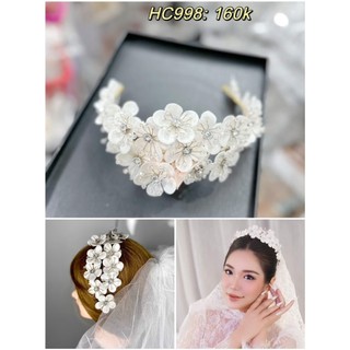 Hoa cài tóc cô dâu hc998