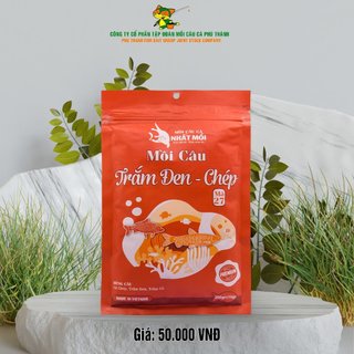 Mồi câu cá trắm đen, cá chép Nhất Mồi mã 27 chính hãng Phú Thành 200g