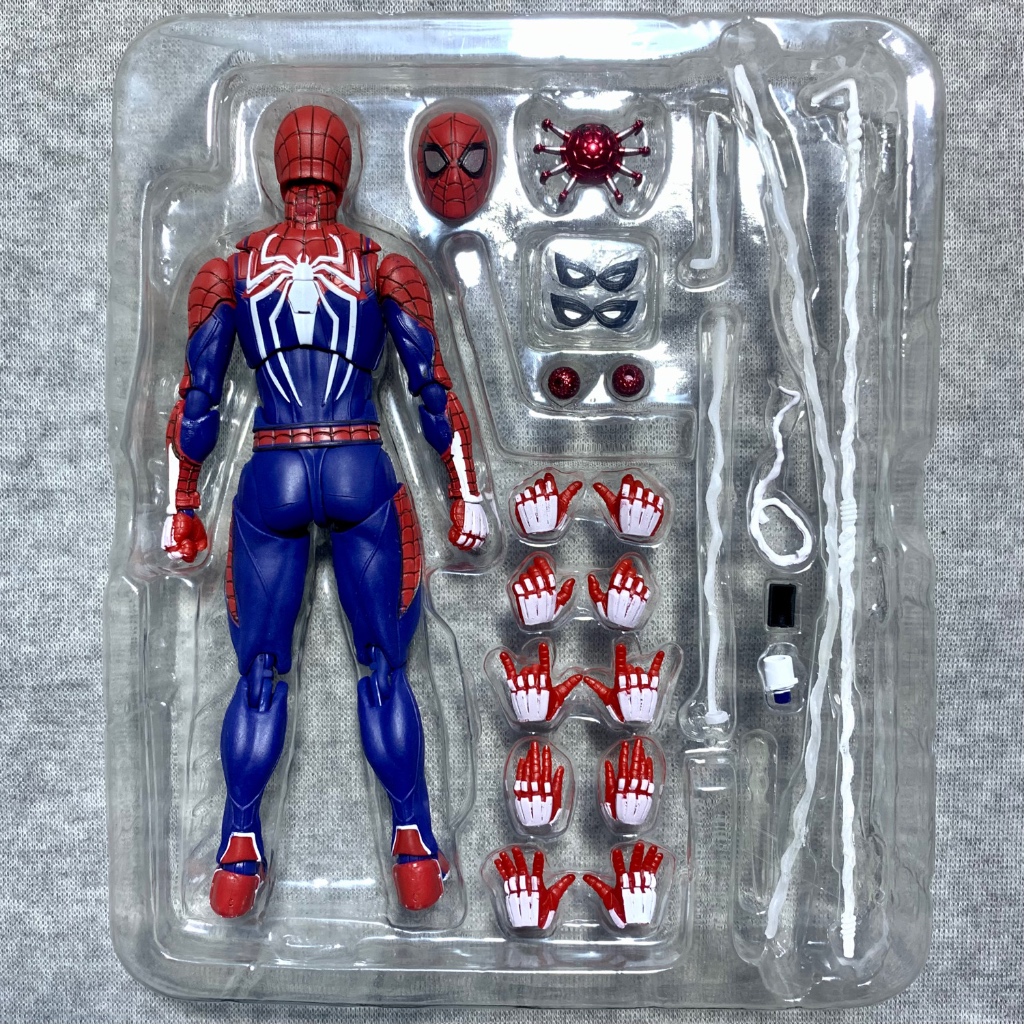 Mô hình Spider Man PS4 SHF Box Far From Home chất lượng cao SƠN CHI TIẾT ĐẸP có khớp BL
