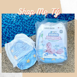 Tã bơi Bỉm bơi cho bé Quần Bơi Tropic Fish Có 3 Size  M L XL - tách lẻ 1 Miếng