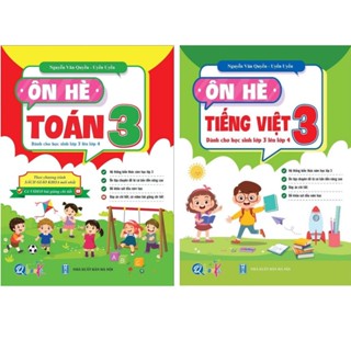 Sách - Ôn Hè Tiếng Việt Và Toán 3 - Lớp 3 lên lớp 4