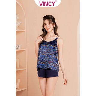 Bộ đồ short satin nữ vincy bss140s21