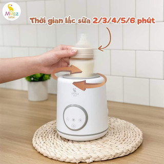 Máy lắc sữa và giữ ấm thông minh moaz bebe mb 079