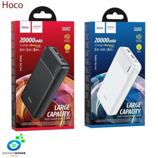 Pin Sạc Dự Phòng Hoco SU02 20000mAh 2 Output USB 2 Input Micro Type-C - Hỗ Trợ Sạc Nhiều Thiết Bị Cùng Lúc Bền Bỉ Tốt