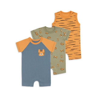 Sét 3 body cotton mềm mịn bé trai bé gái