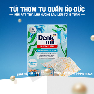 Túi thơm tủ quần áo Denkmit Đức dùng được cho giày dép, túi xách, mùi rất tây, lưu hương lâu