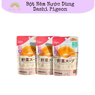 Bột nêm rau củ daishi pigeon cho bé ăn dặm