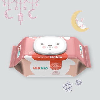 Khăn ướt kinkin gói 100 tờ .
