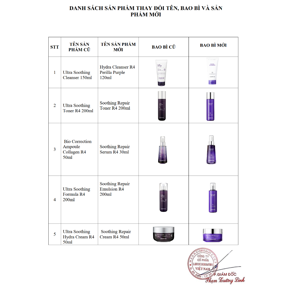 HÀNG NHẬP KHẨU - Sữa dưỡng Labo Dermafirm Soothing Repair Emulsion R4 phục hồi cho da tổn thương giãn mao mạch 120ml