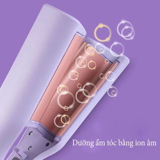 Máy uốn tóc xoăn sóng nước 4 mức chỉnh nhiệt yx-817 - máy làm tóc xoăn gợn sóng 32mm,